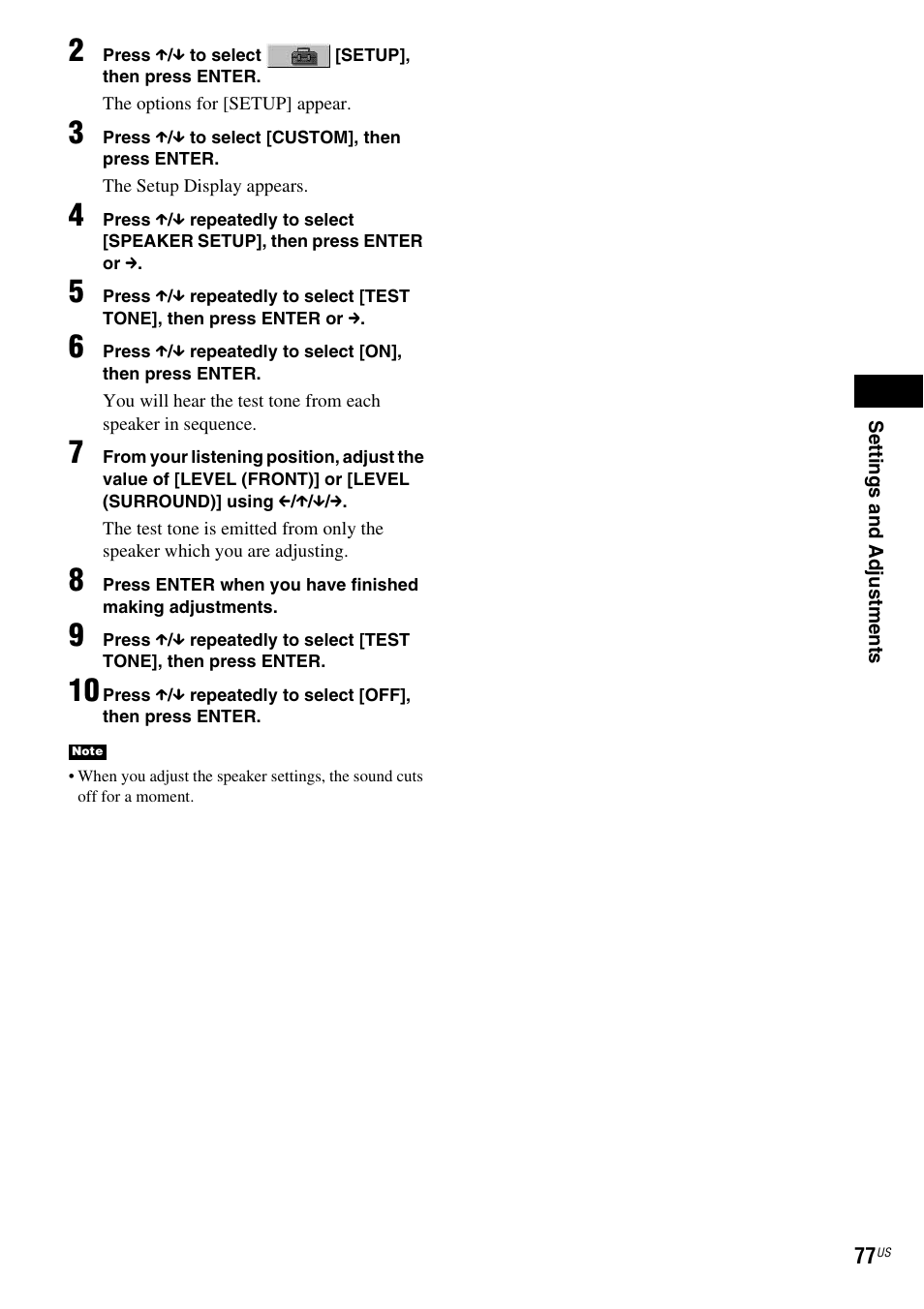 Sony DX250 User Manual | Page 77 / 96