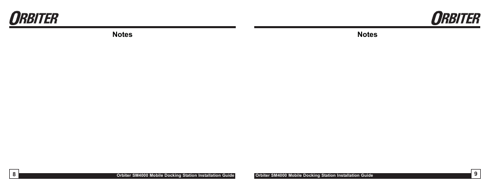Sony ORBITER SM4000 User Manual | Page 6 / 6