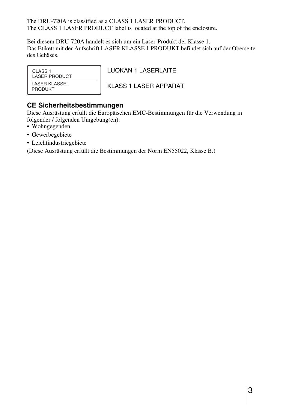 Sony 7819901050 User Manual | Page 3 / 36