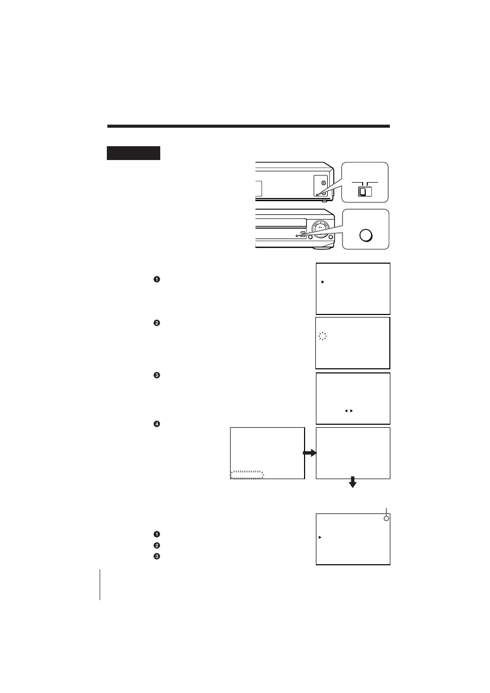 Hookup 4: vcr setup, Step 3: hookups (continued) | Sony SLV-675HF User Manual | Page 16 / 52