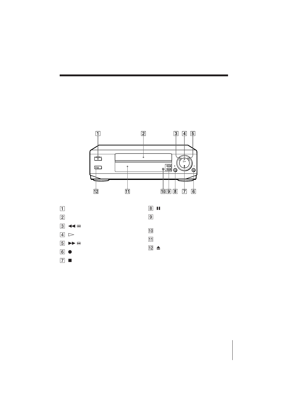 Index to parts and controls | Sony SLV-675HF User Manual | Page 45 / 52