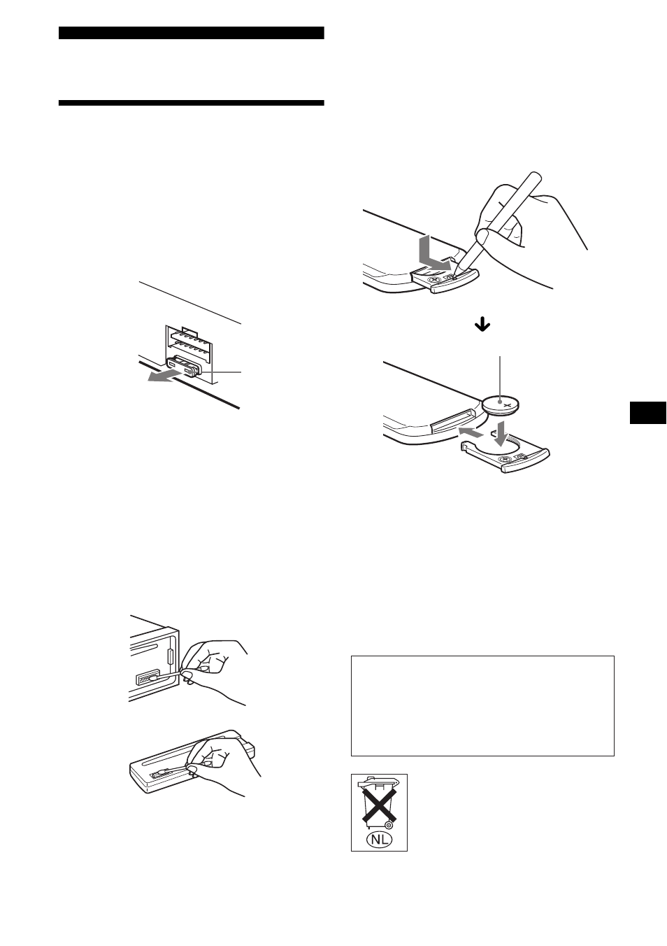 Aanvullende informatie, Onderhoud | Sony CDX-S2200 User Manual | Page 129 / 134