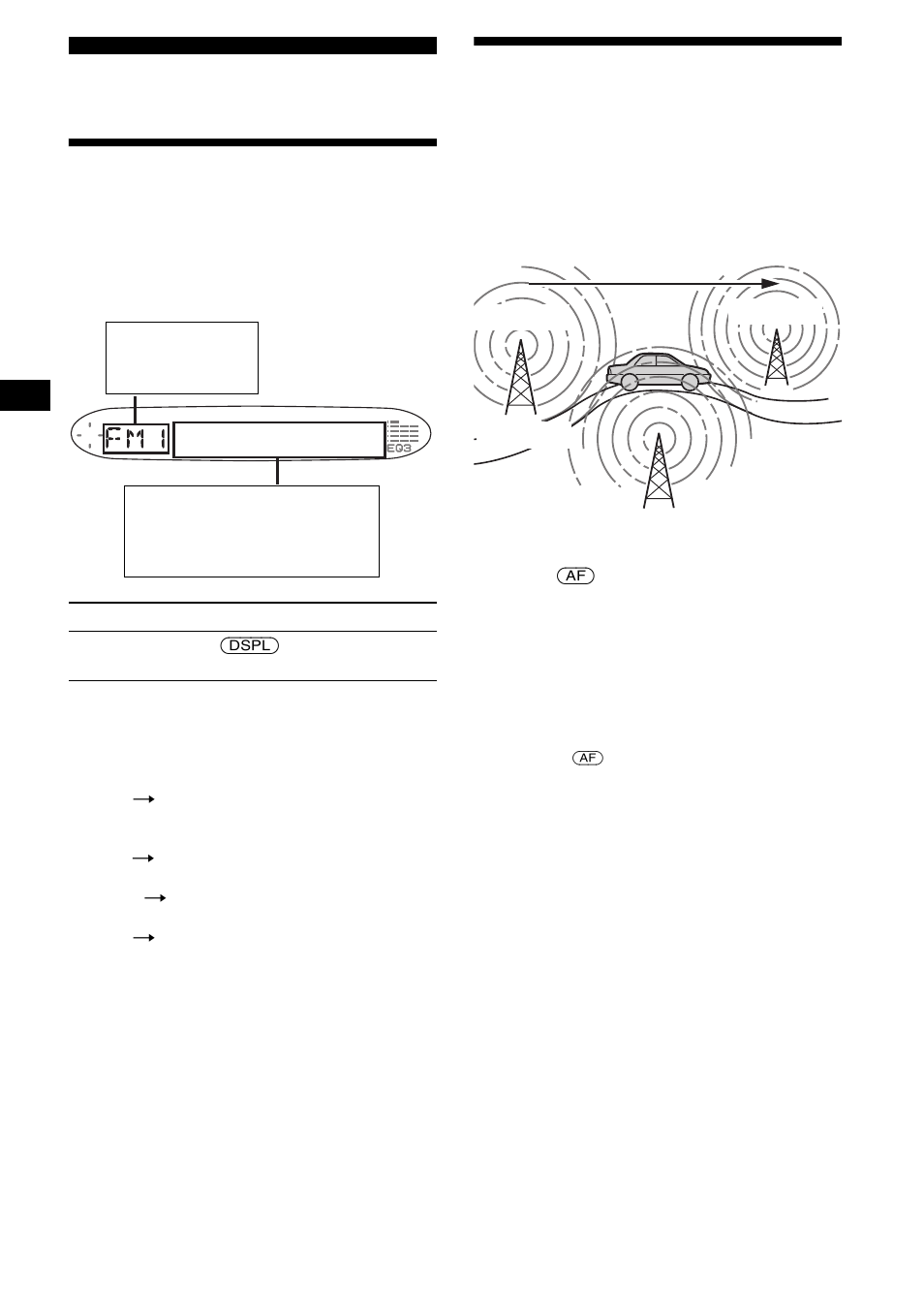 Overview of rds, Automatic retuning for best reception results, Af (alternative frequencies) | Sony CDX-S2200 User Manual | Page 14 / 134