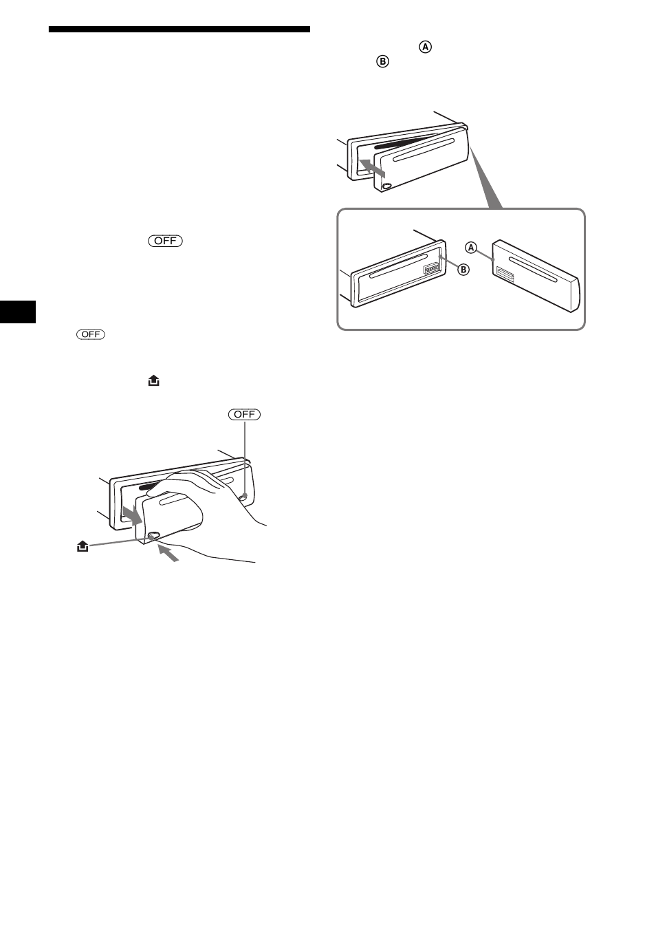 Abnehmen der frontplatte, 10 abnehmen der frontplatte | Sony CDX-S2200 User Manual | Page 34 / 134