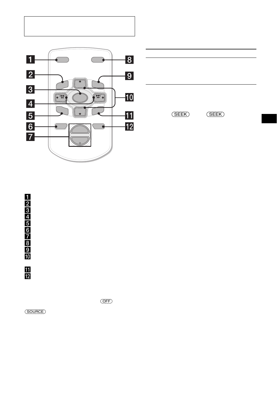 Selecting an album with the card remote commander, Skipping tracks continuously, Card remote commander rm-x114 (optional) | Sony CDX-S2200 User Manual | Page 5 / 134