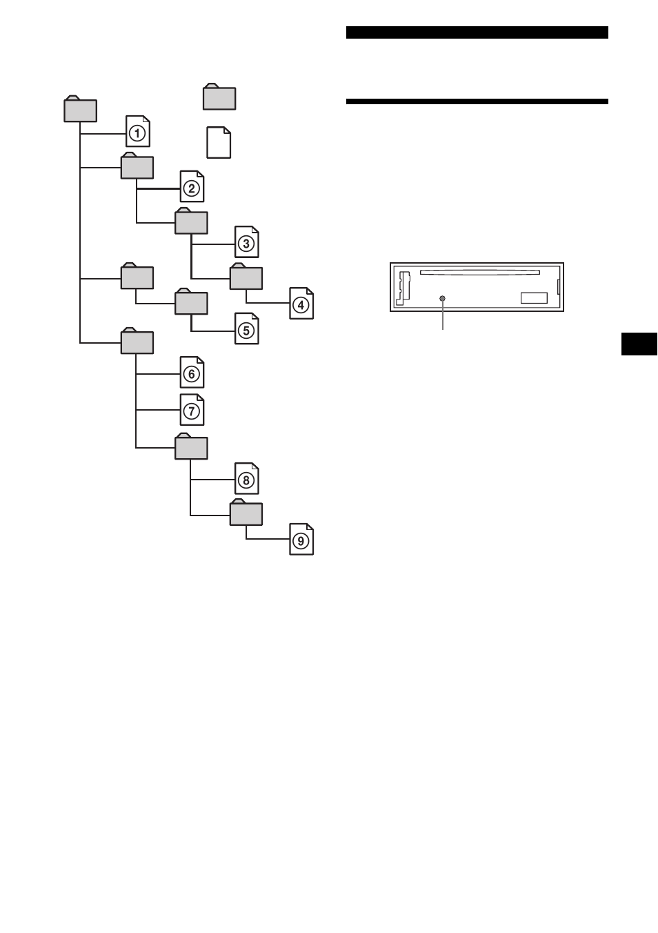 Préparation, Réinitialisation de l’appareil | Sony CDX-S2200 User Manual | Page 61 / 134