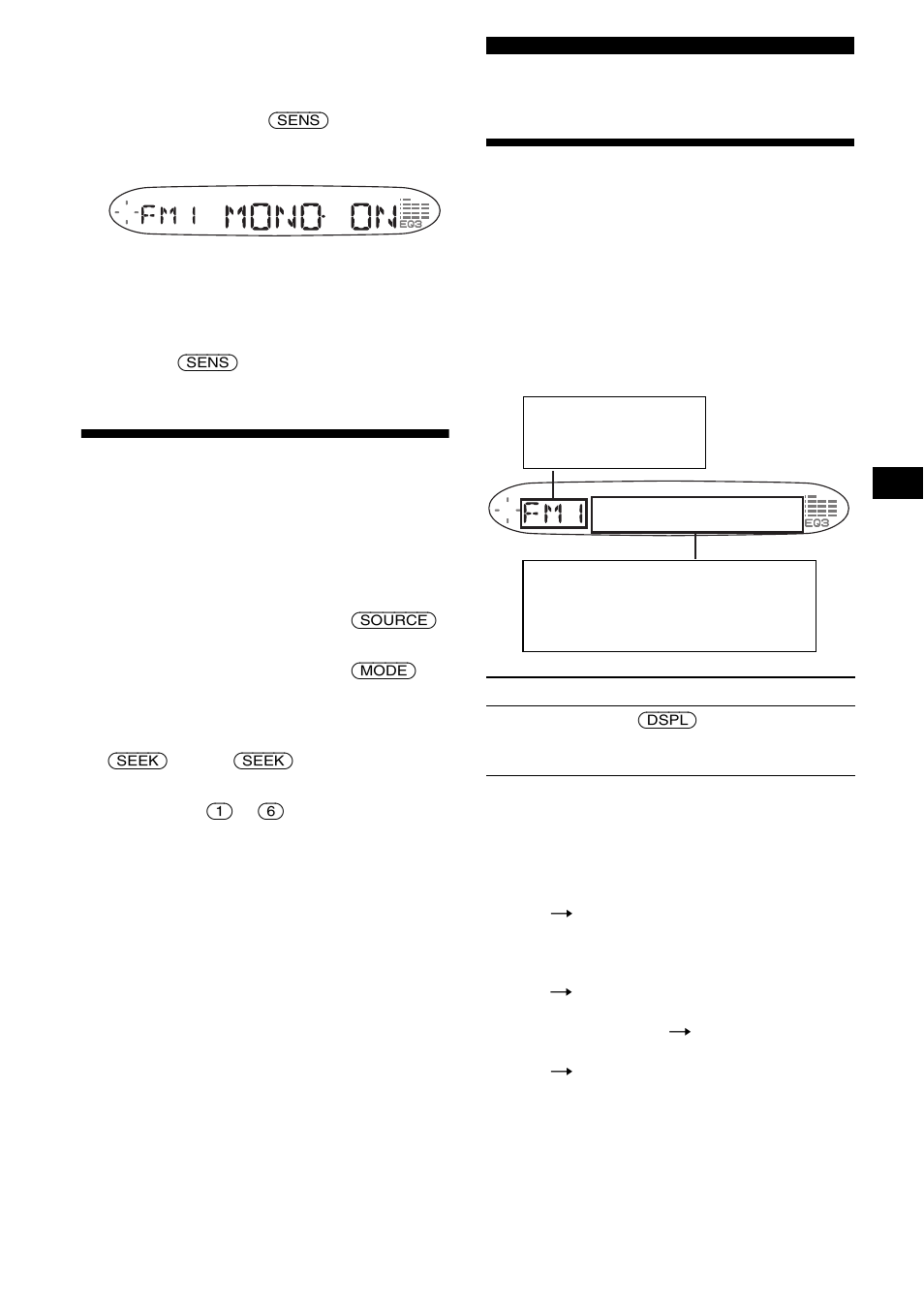 Mémorisation des stations souhaitées uniquement, Fonction rds, Présentation de la fonction rds | Mémorisation des stations souhaitées, Uniquement | Sony CDX-S2200 User Manual | Page 67 / 134