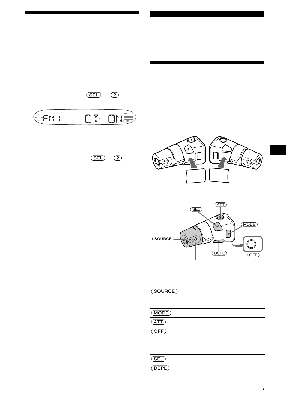 Réglage automatique de l’horloge, Ct (heure), Autres fonctions | Utilisation du satellite de commande, 19 réglage automatique de l’horloge | Sony CDX-S2200 User Manual | Page 71 / 134