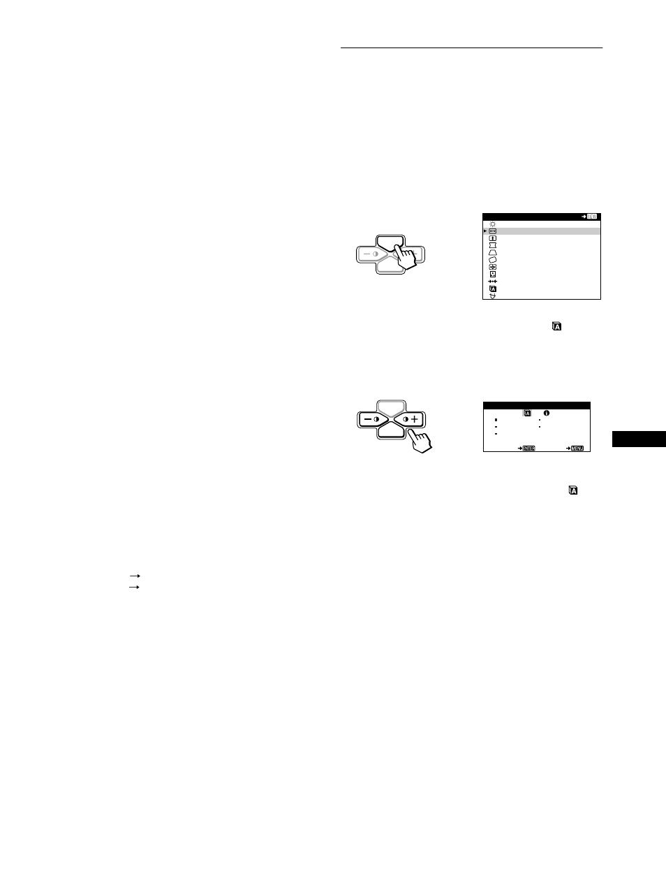 Wenn auf dem bildschirm kein bild erscheint | Sony CPD-110EST User Manual | Page 35 / 76