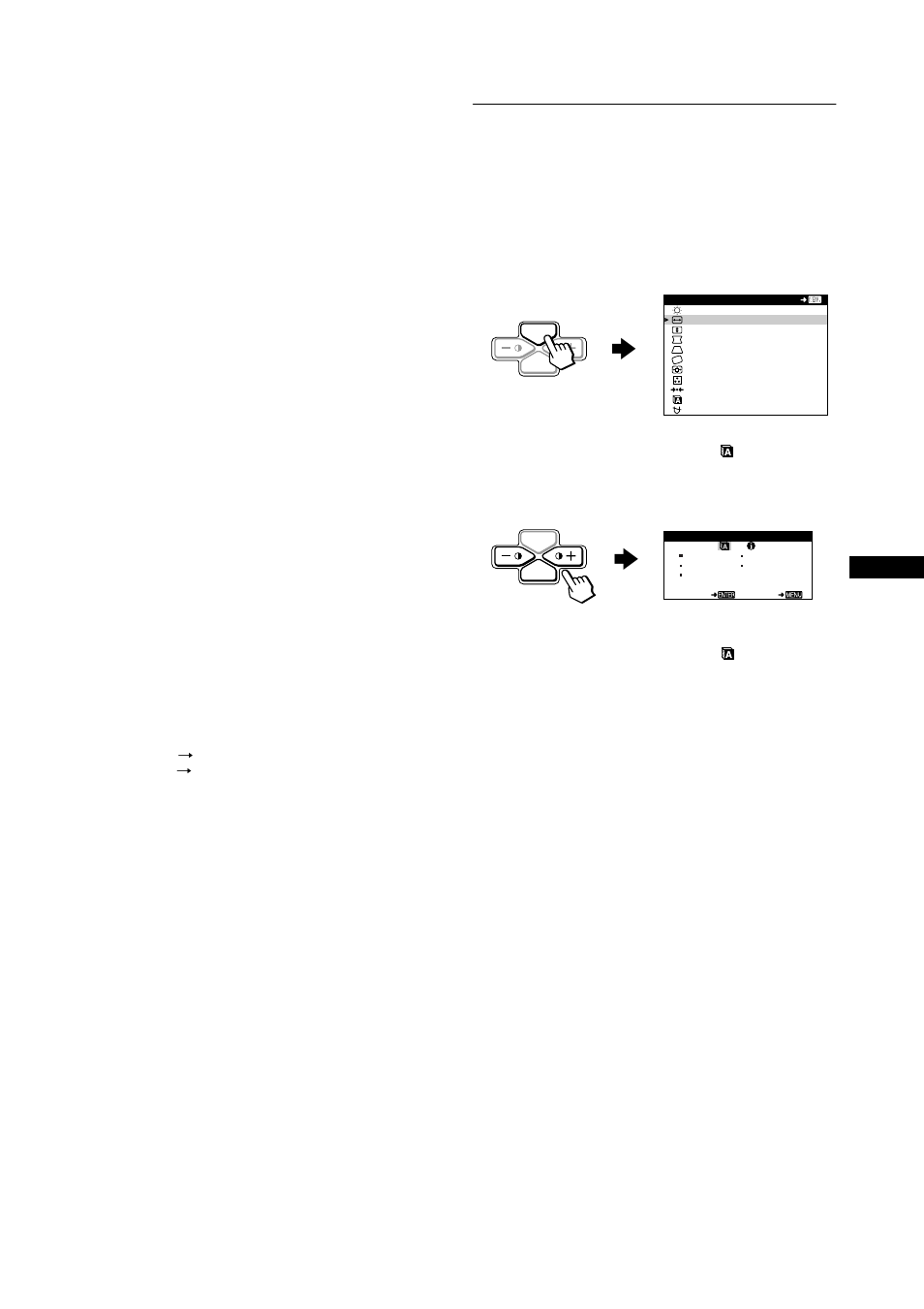 If no picture appears on your screen, For customers using windows 95/98, For customers using windows nt4.0 | 1 press the menu button, To close the menu, To reset to english | Sony CPD-110EST User Manual | Page 7 / 76