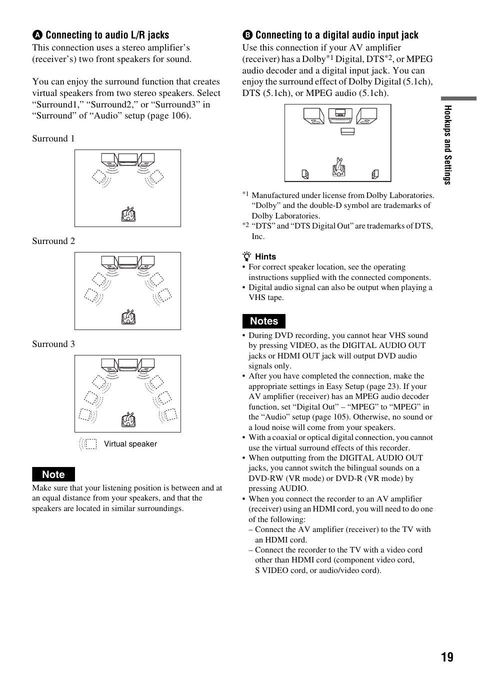 Sony 3-213-480-12(1) User Manual | Page 19 / 132