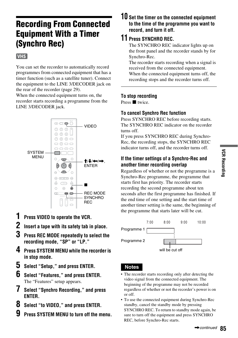 Sony 3-213-480-12(1) User Manual | Page 85 / 132