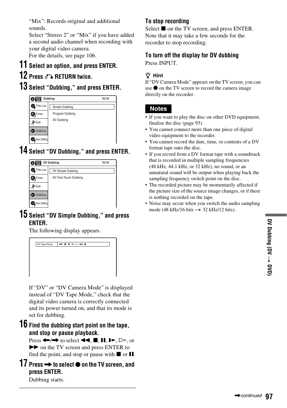 Sony 3-213-480-12(1) User Manual | Page 97 / 132