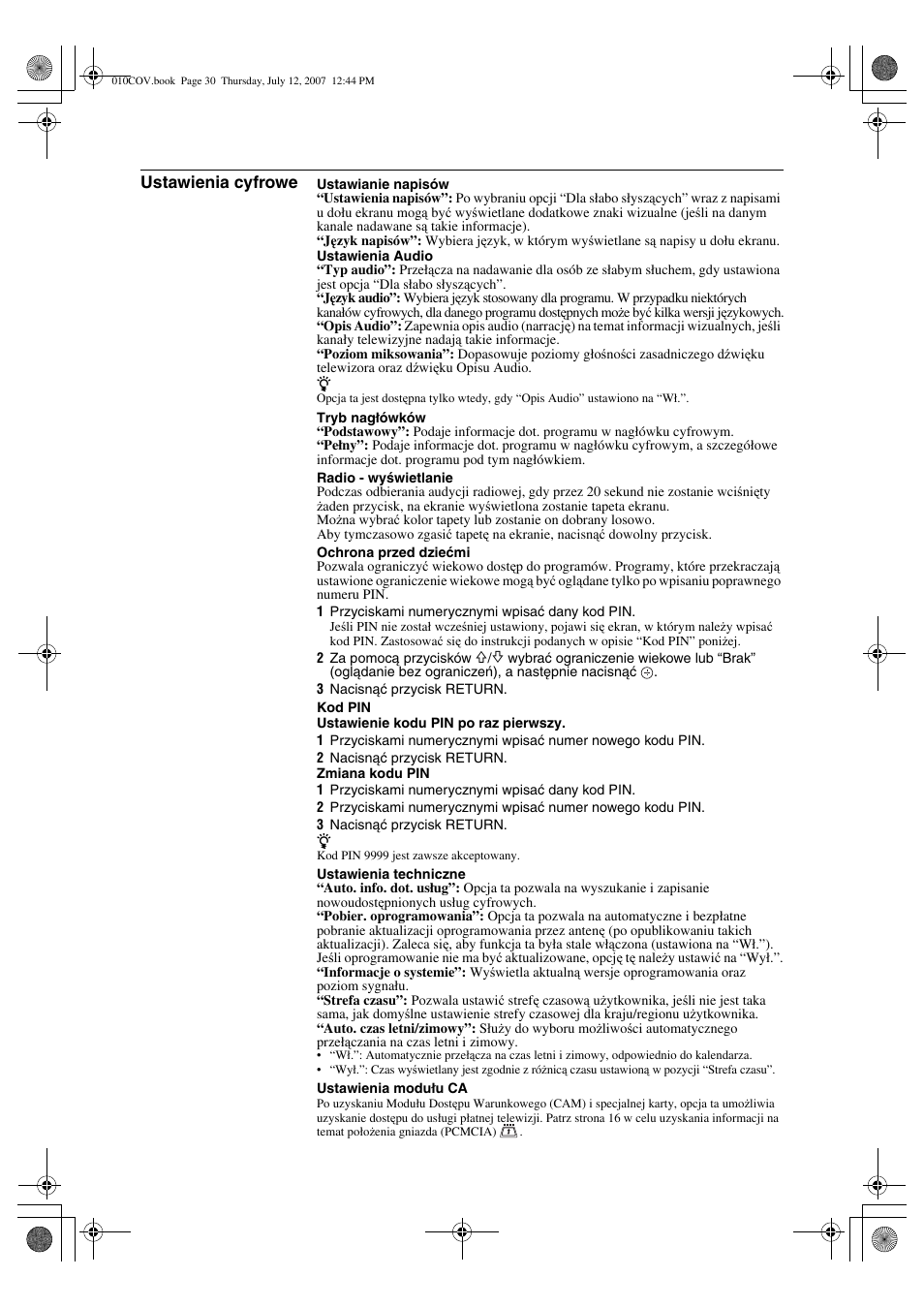 Sony BRAVIA KDL-32D28xx User Manual | Page 94 / 194