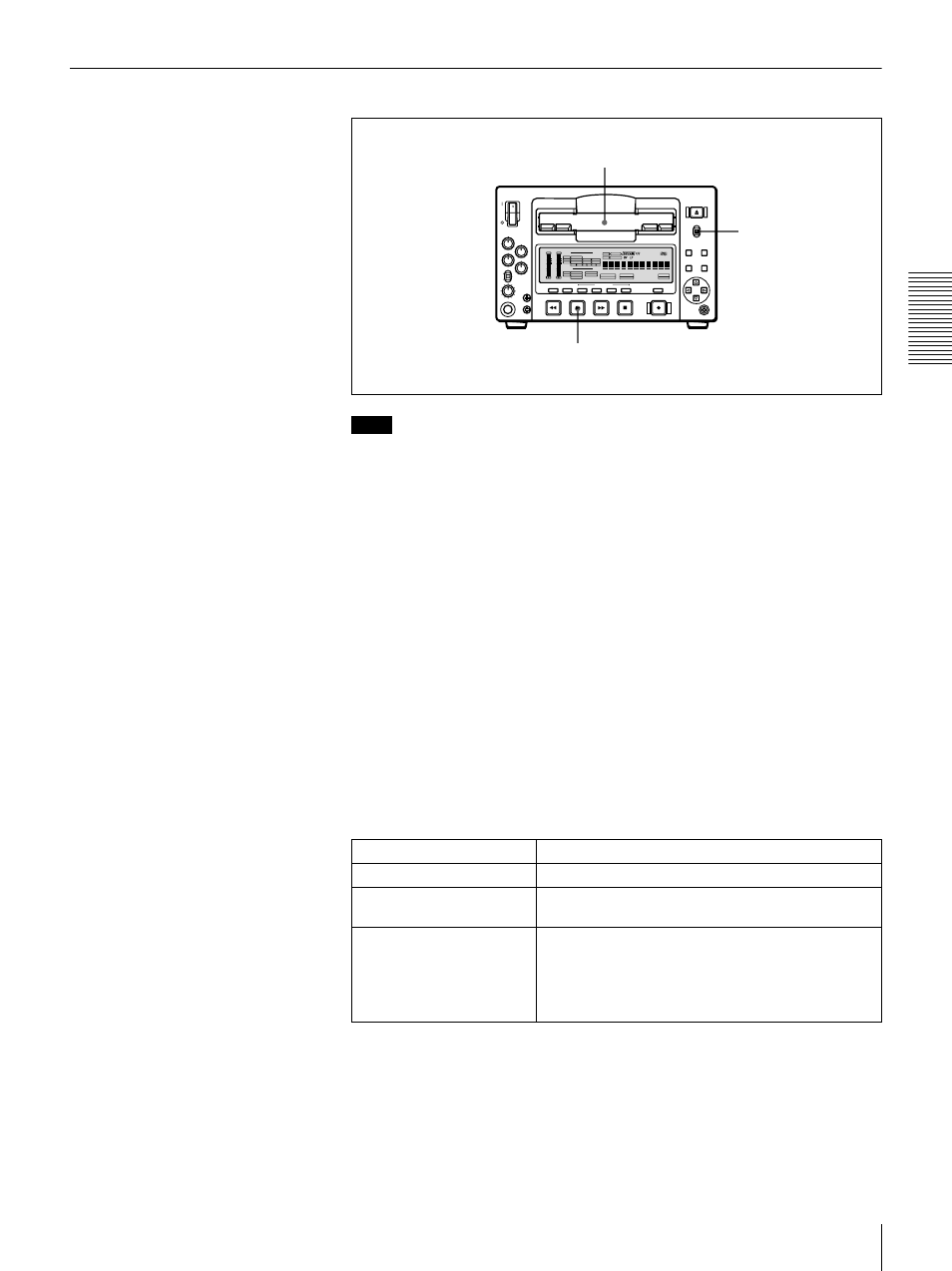 Playback procedure, Local/ remote switch | Sony DSR-1500A User Manual | Page 41 / 128