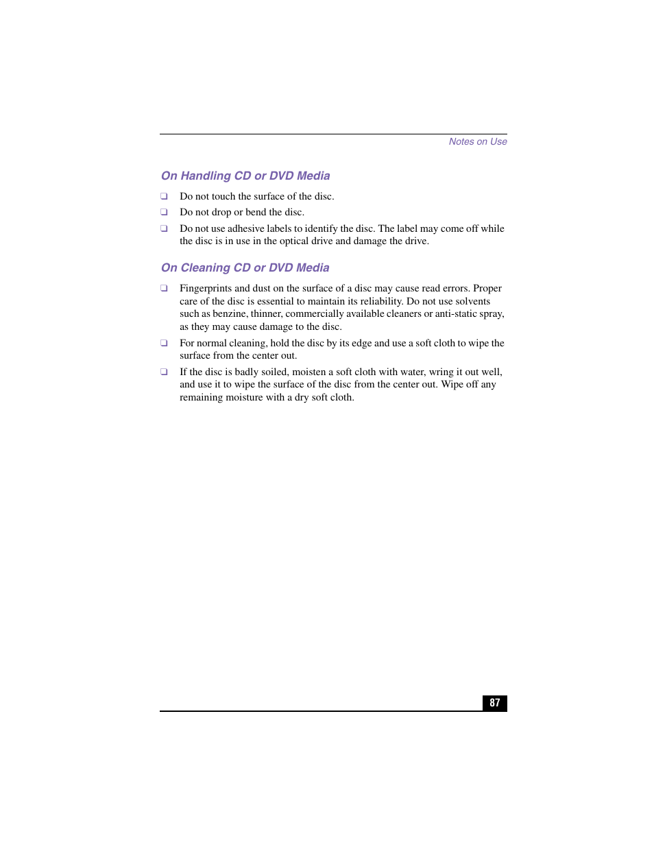 Sony PCV-RX360DS User Manual | Page 87 / 100