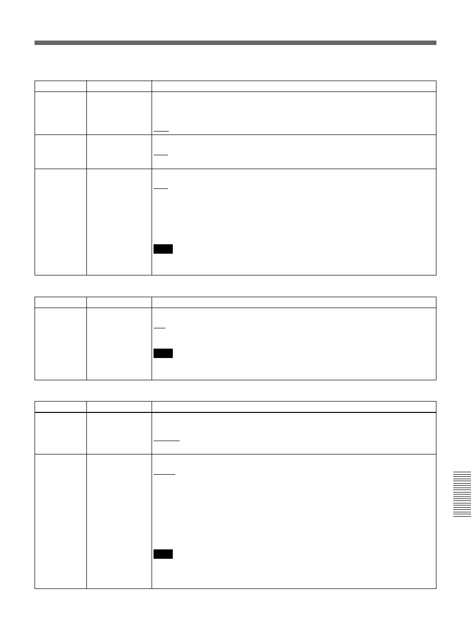 Sony DSR-70 User Manual | Page 107 / 144