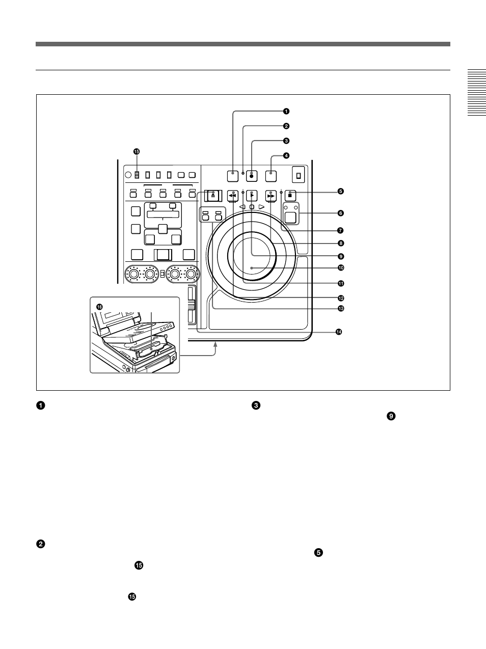 Chapter 1 overview chapter 1 overview | Sony DSR-70 User Manual | Page 17 / 144