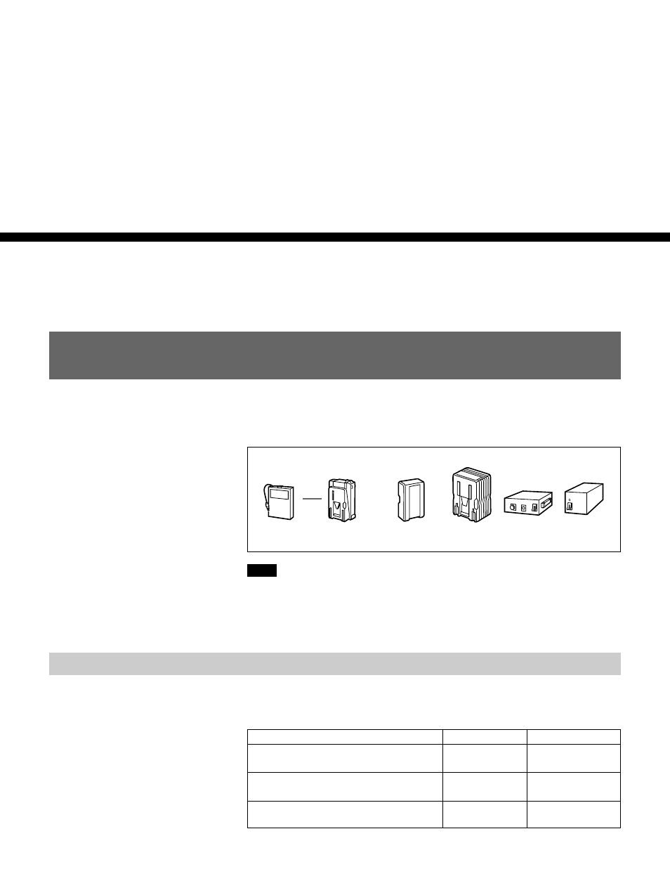 Chapter2, Power preparations and connections, Power preparations | Usable batteries, Chapter | Sony DSR-70 User Manual | Page 29 / 144