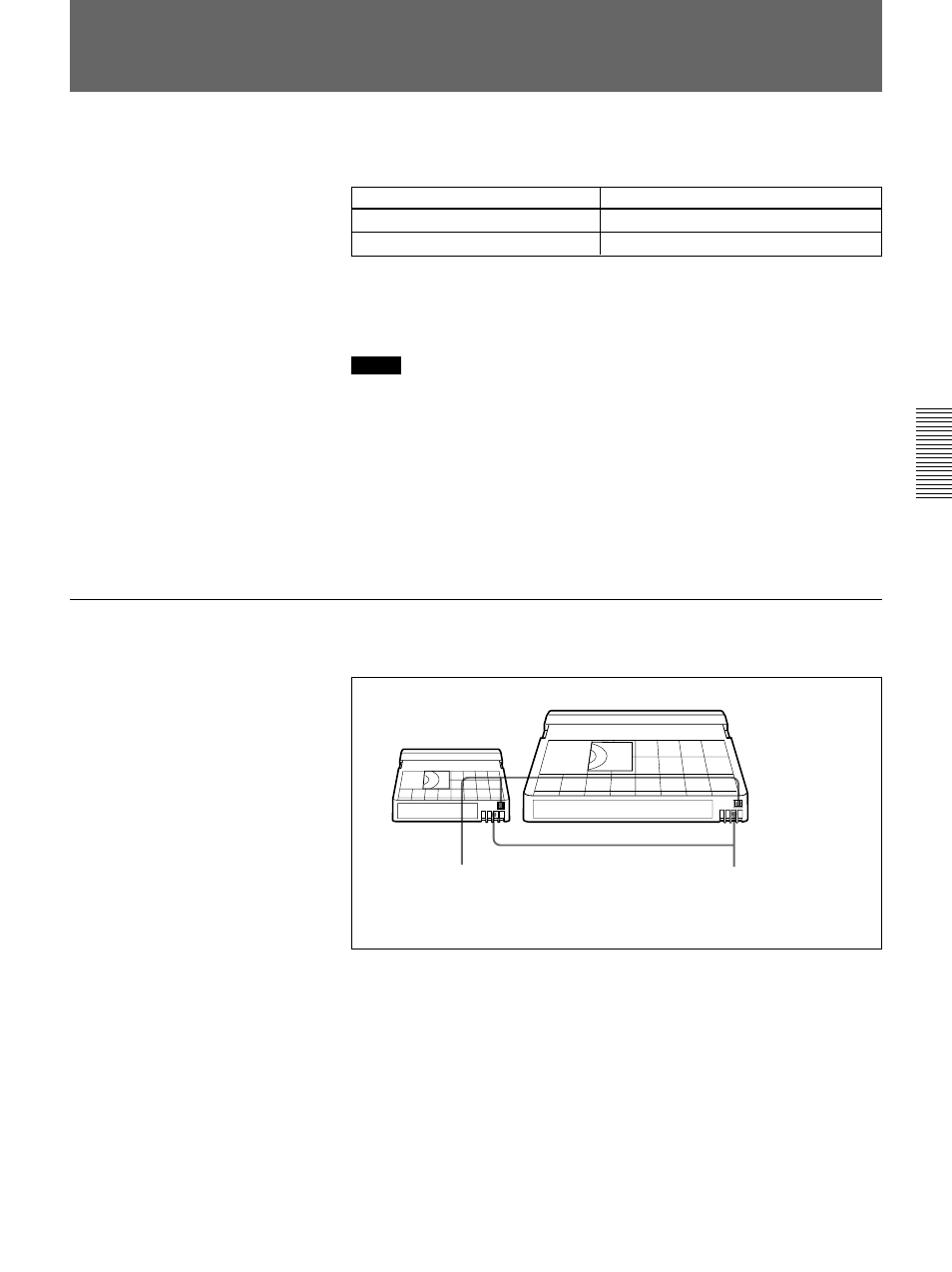 Handling cassettes, Dvcam cassettes | Sony DSR-70 User Manual | Page 43 / 144