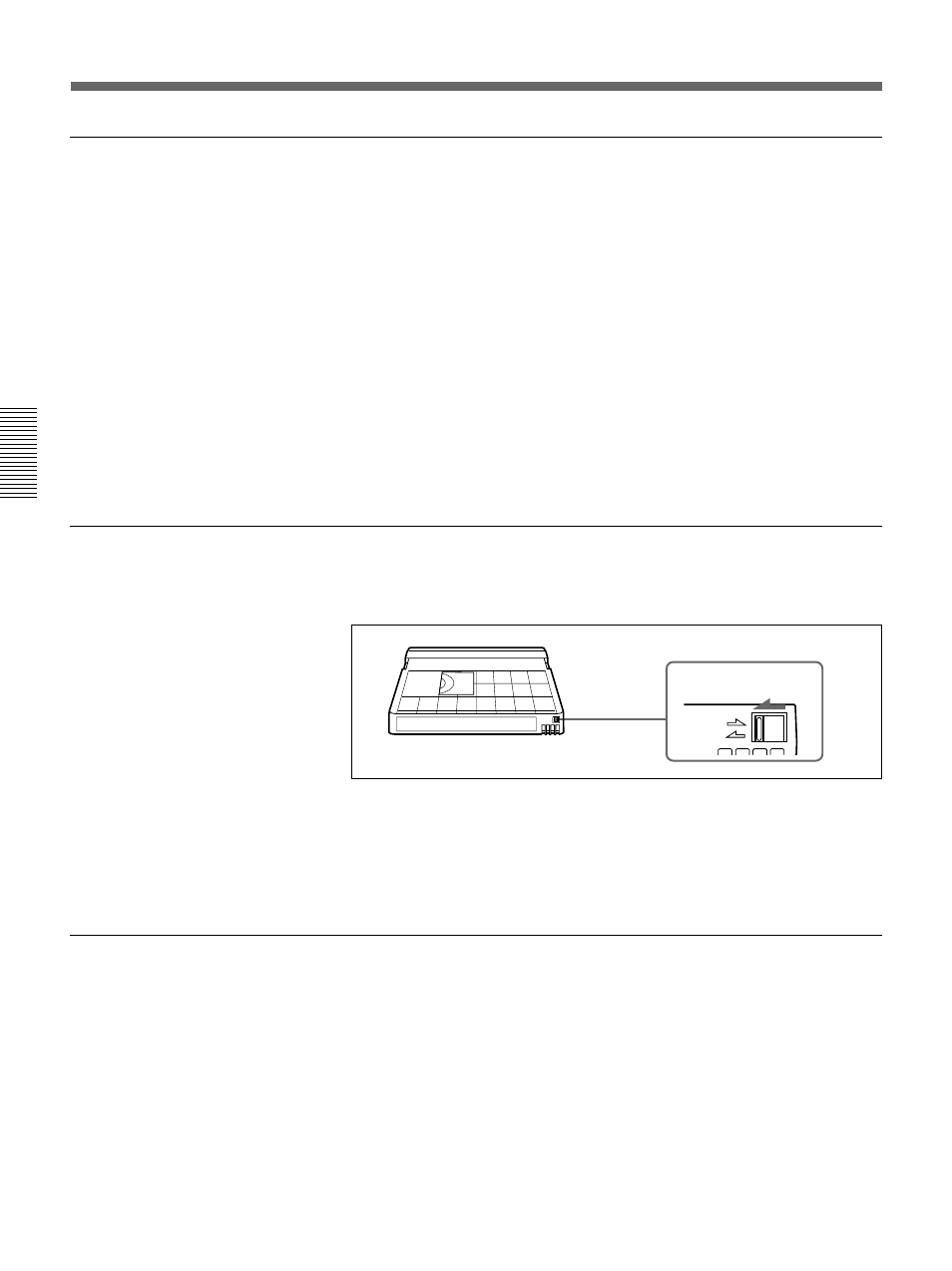 Handling casettes | Sony DSR-70 User Manual | Page 44 / 144