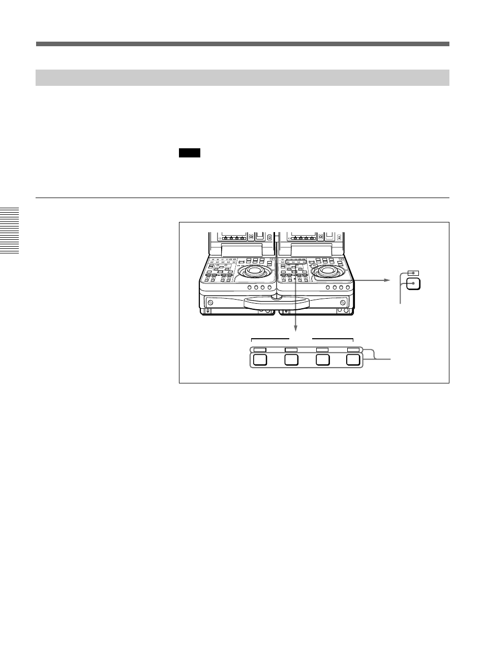 Insert editing, Selecting an edit mode | Sony DSR-70 User Manual | Page 48 / 144