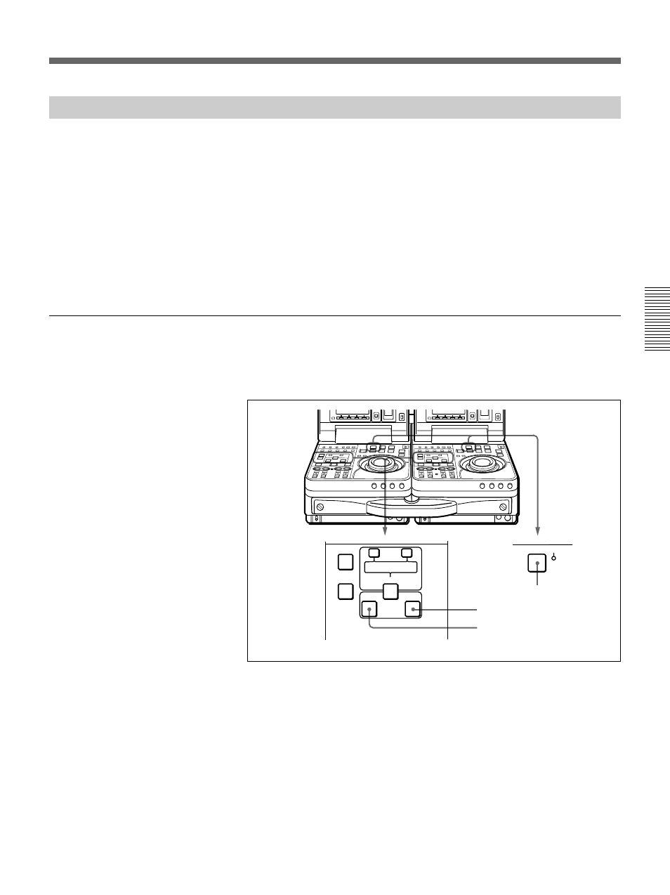 Cuing up edit points, For details, see page 102 | Sony DSR-70 User Manual | Page 53 / 144