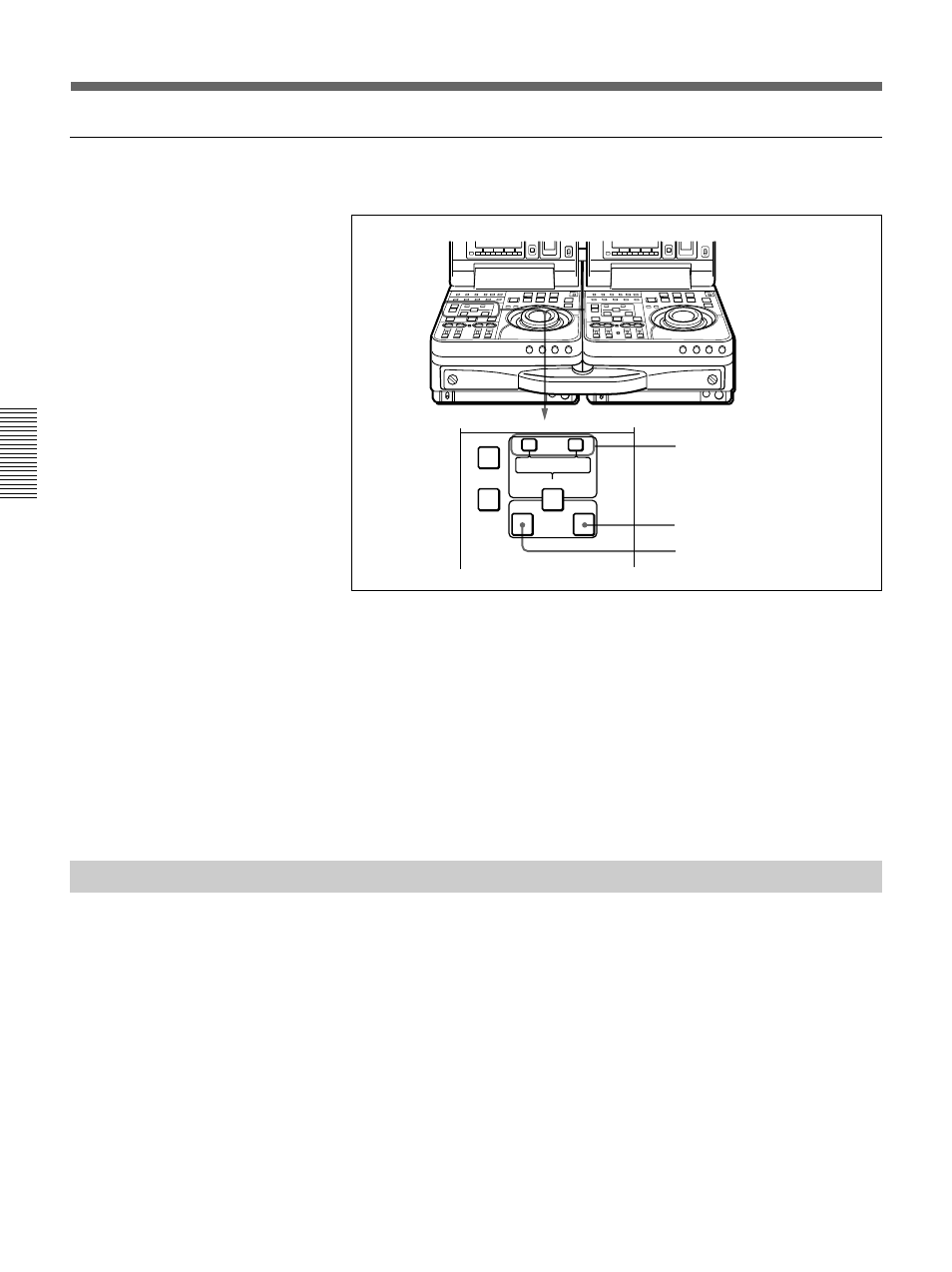 Setting edit points using the recorder only, Selecting an edit mode, Setting edit points | Sony DSR-70 User Manual | Page 56 / 144