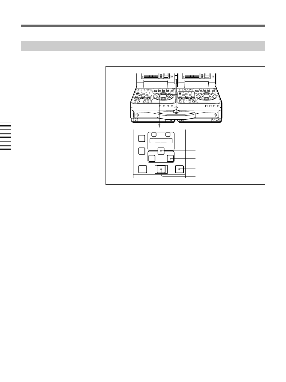 Starting an edit, Executing an edit | Sony DSR-70 User Manual | Page 58 / 144