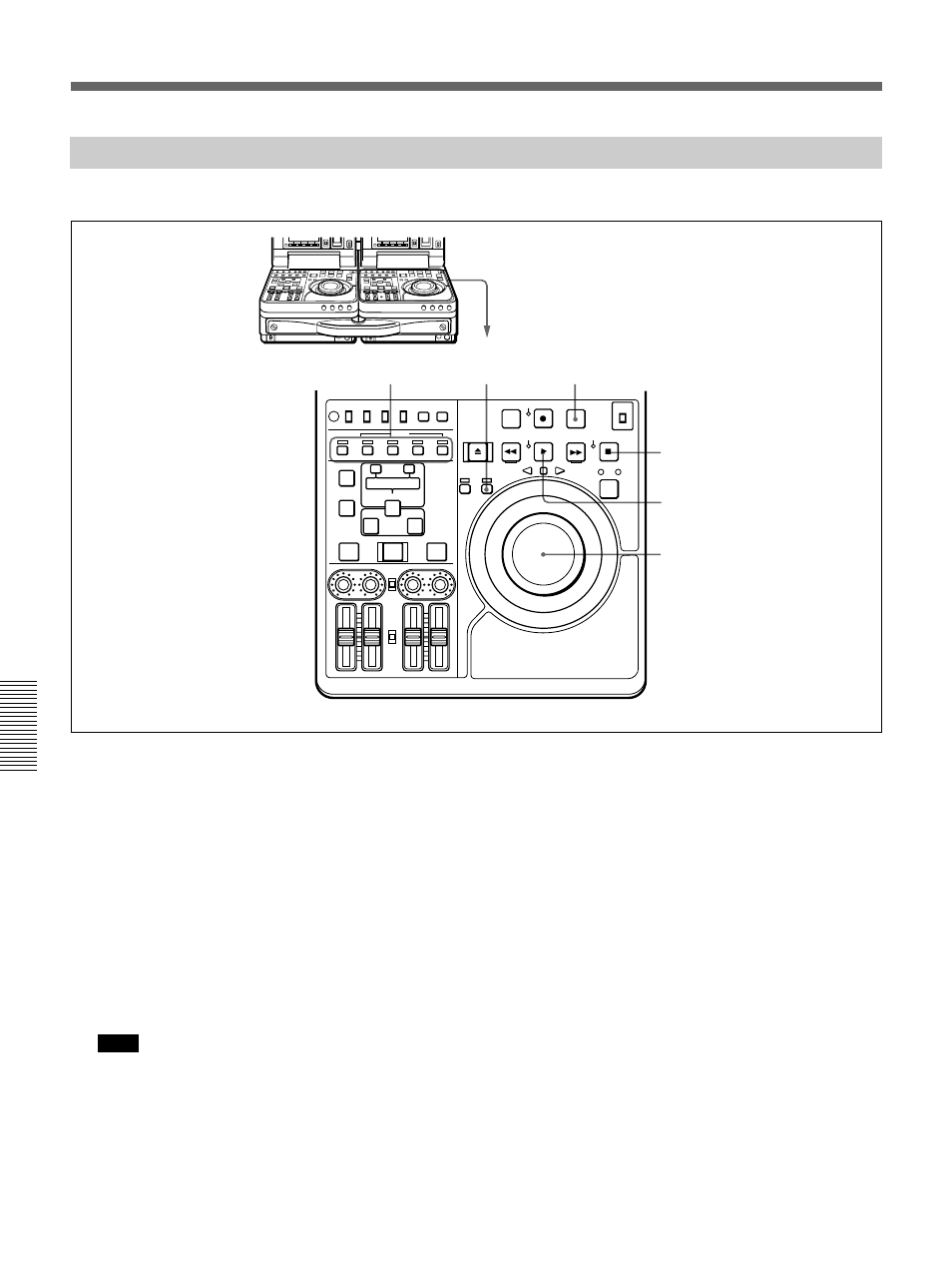 Manual editing, Special editing, Press the recorder button, lighting the indicator | Select the edit mode, Press the play button. recorder playback starts, Press the stop button to stop recorder playback, Perform manual editing using the recorder | Sony DSR-70 User Manual | Page 78 / 144