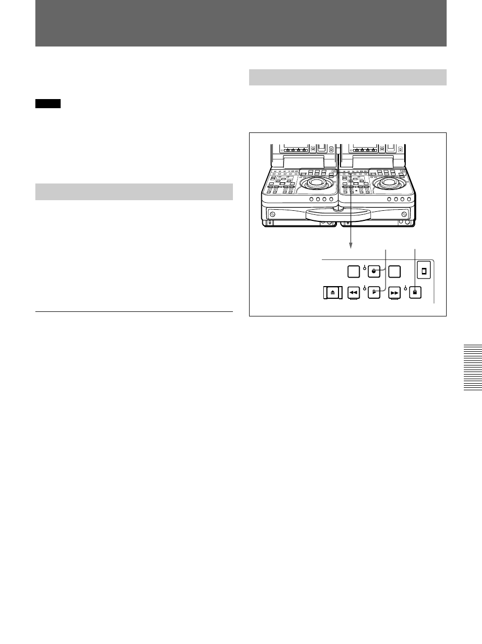 Recording, Preparations for recording, Recording operation | Sony DSR-70 User Manual | Page 79 / 144