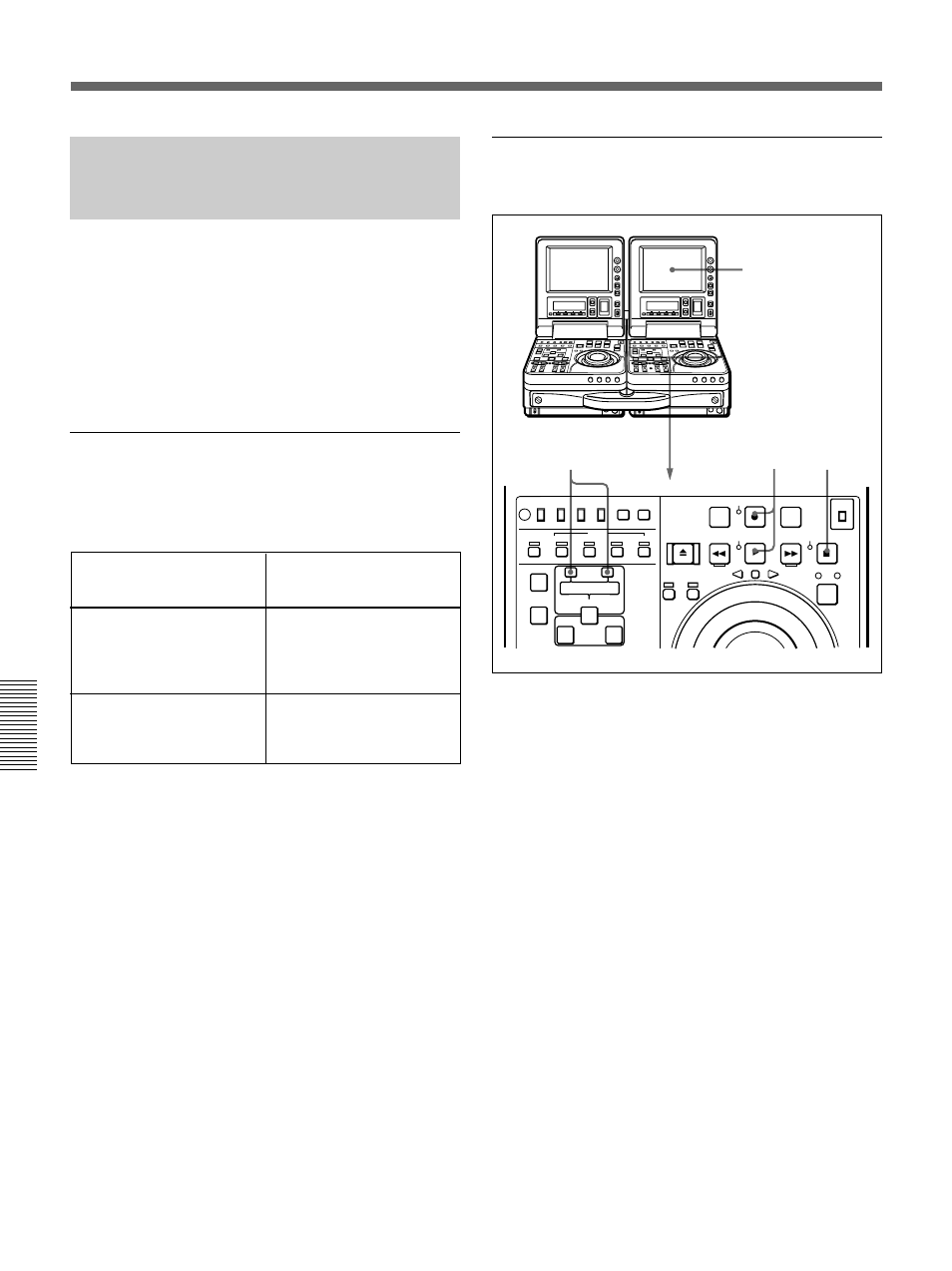 Recording, Recording procedure, Perform the following procedure | Sony DSR-70 User Manual | Page 82 / 144