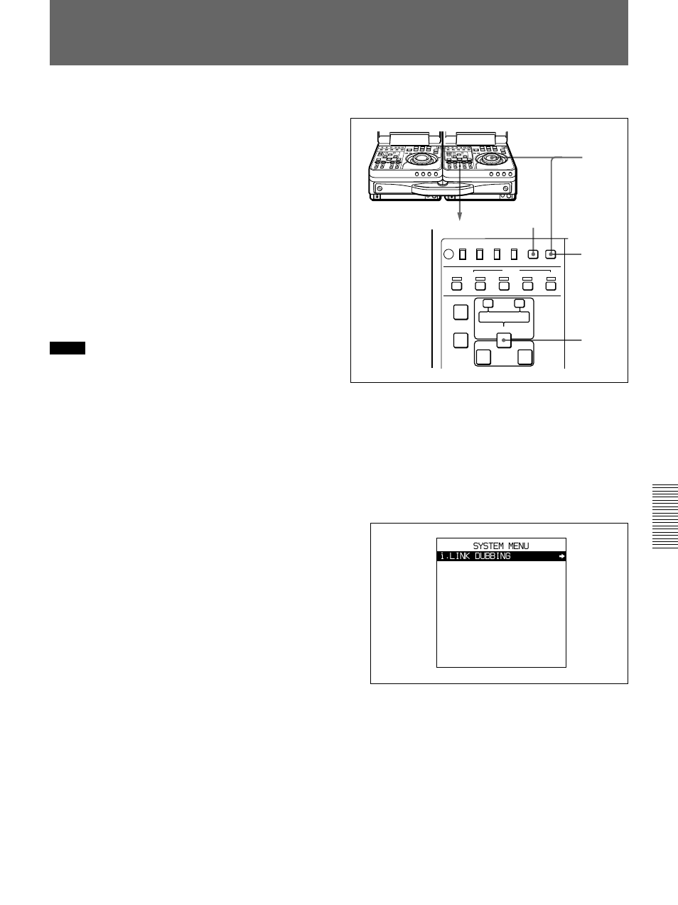 Digitally dubbing signals in dvcam format, Continued) | Sony DSR-70 User Manual | Page 85 / 144