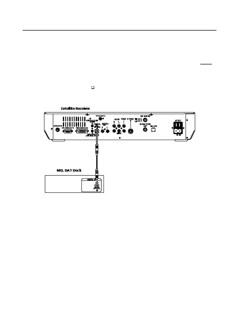 Connecting digital audio components (sat-a2 only) | Sony SAT-B2 User Manual | Page 21 / 96