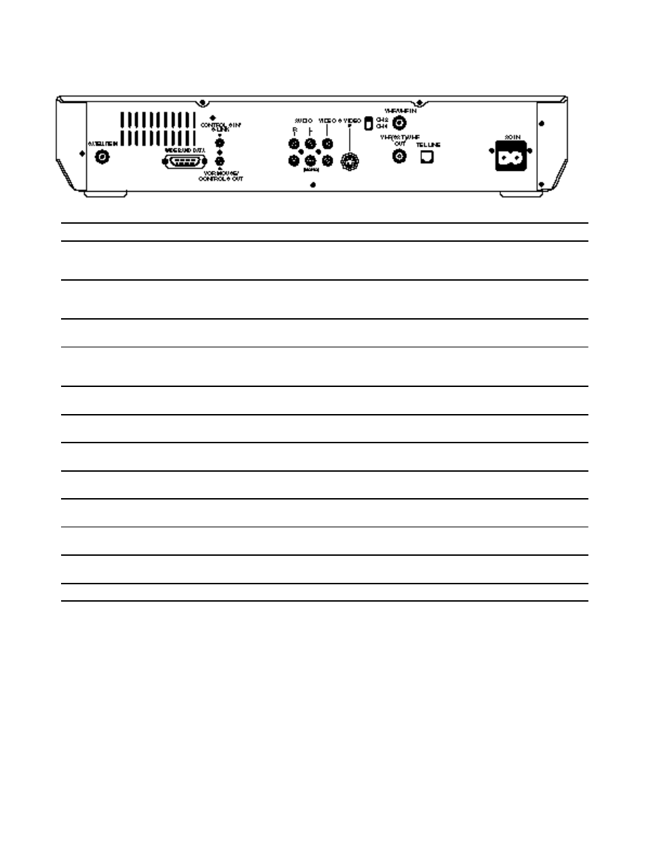 Back panel (sat-b2), Appendix: other information | Sony SAT-B2 User Manual | Page 80 / 96