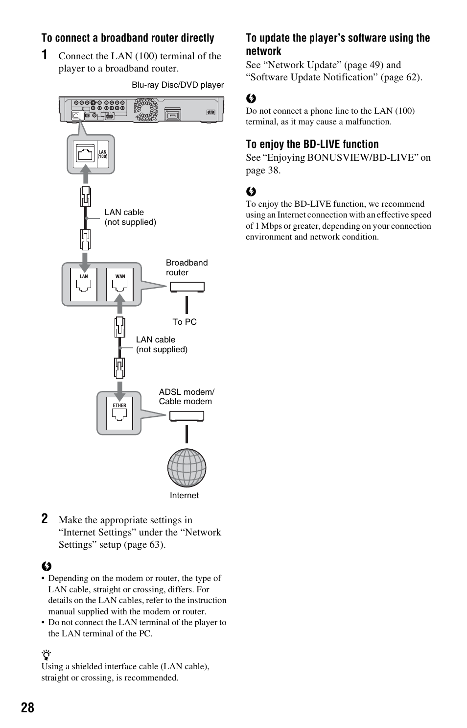 Sony BDP-S760 User Manual | Page 28 / 87
