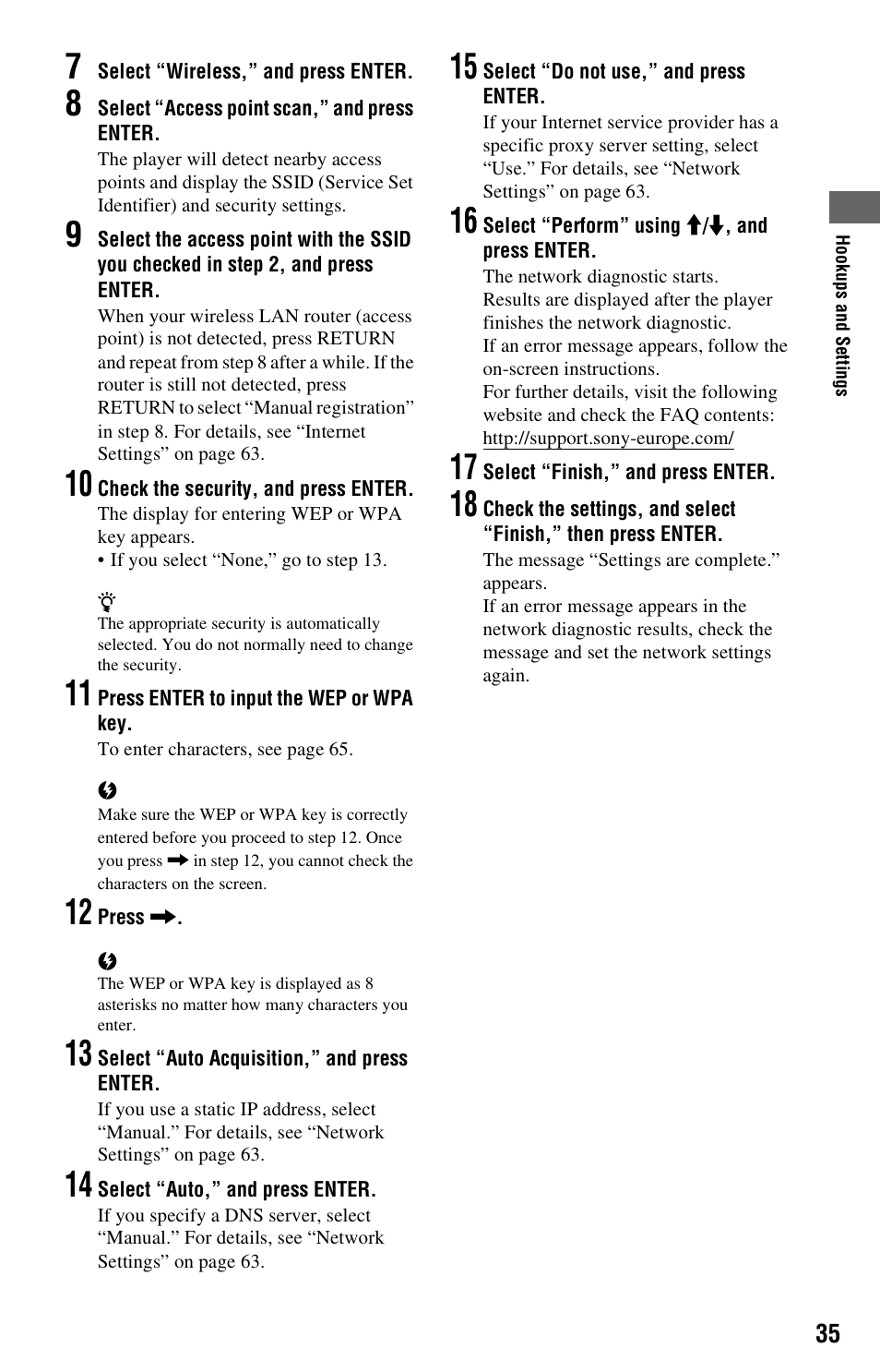 Sony BDP-S760 User Manual | Page 35 / 87