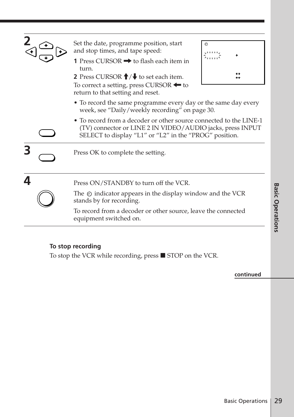 Sony SLV-E580EE User Manual | Page 29 / 56