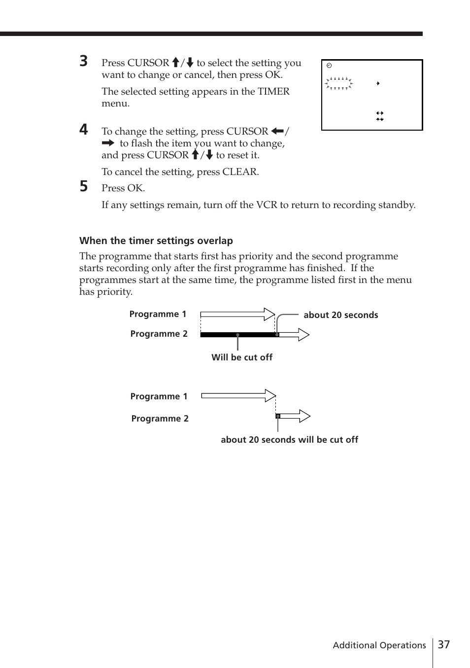 Sony SLV-E580EE User Manual | Page 37 / 56