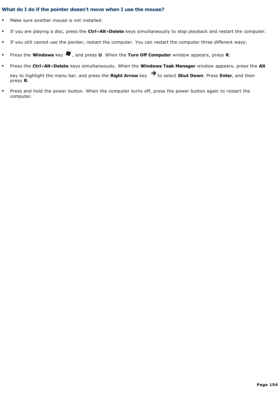 Sony VAIO computer User Manual | Page 154 / 190