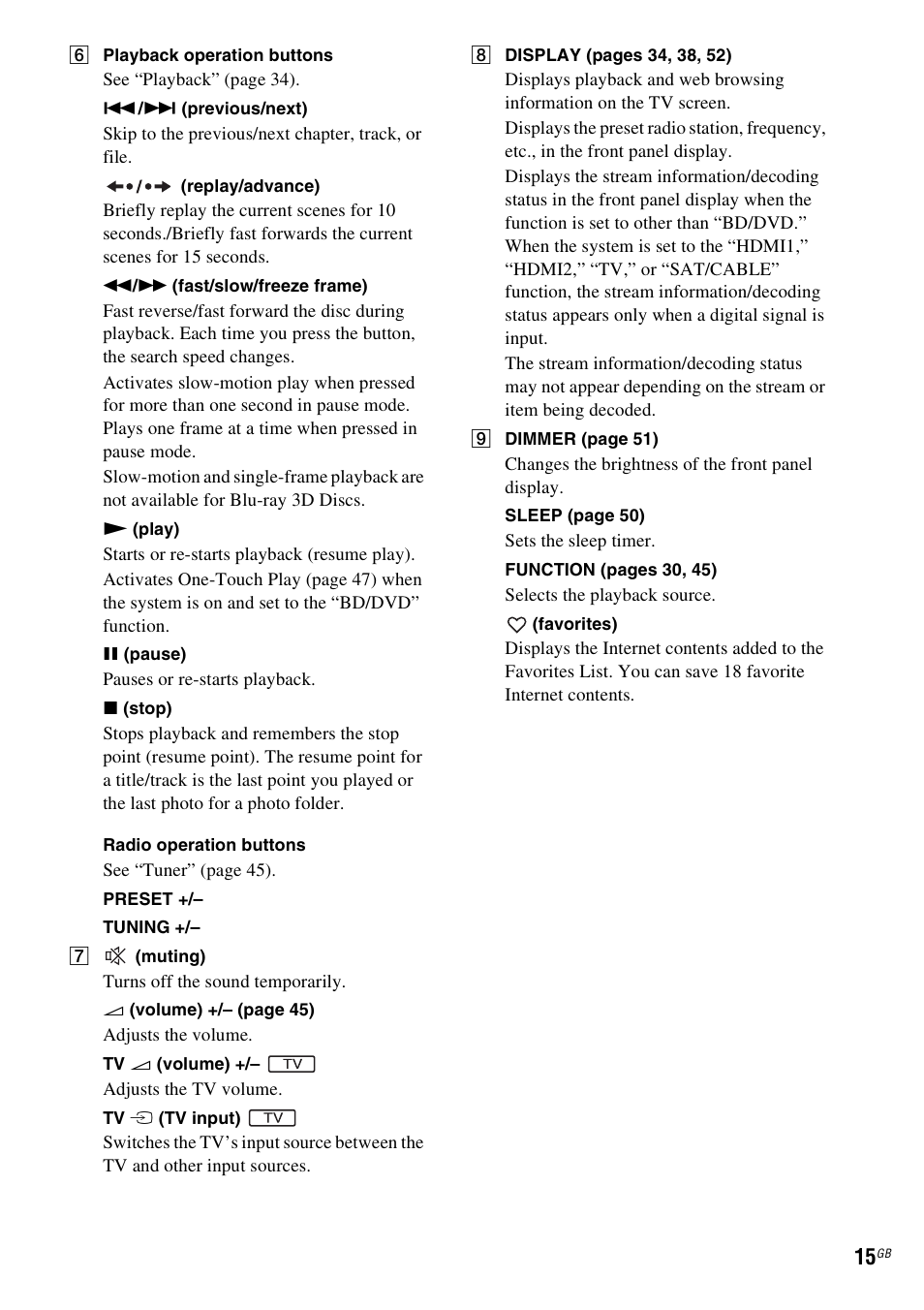 Sony BDV-E380 User Manual | Page 15 / 80