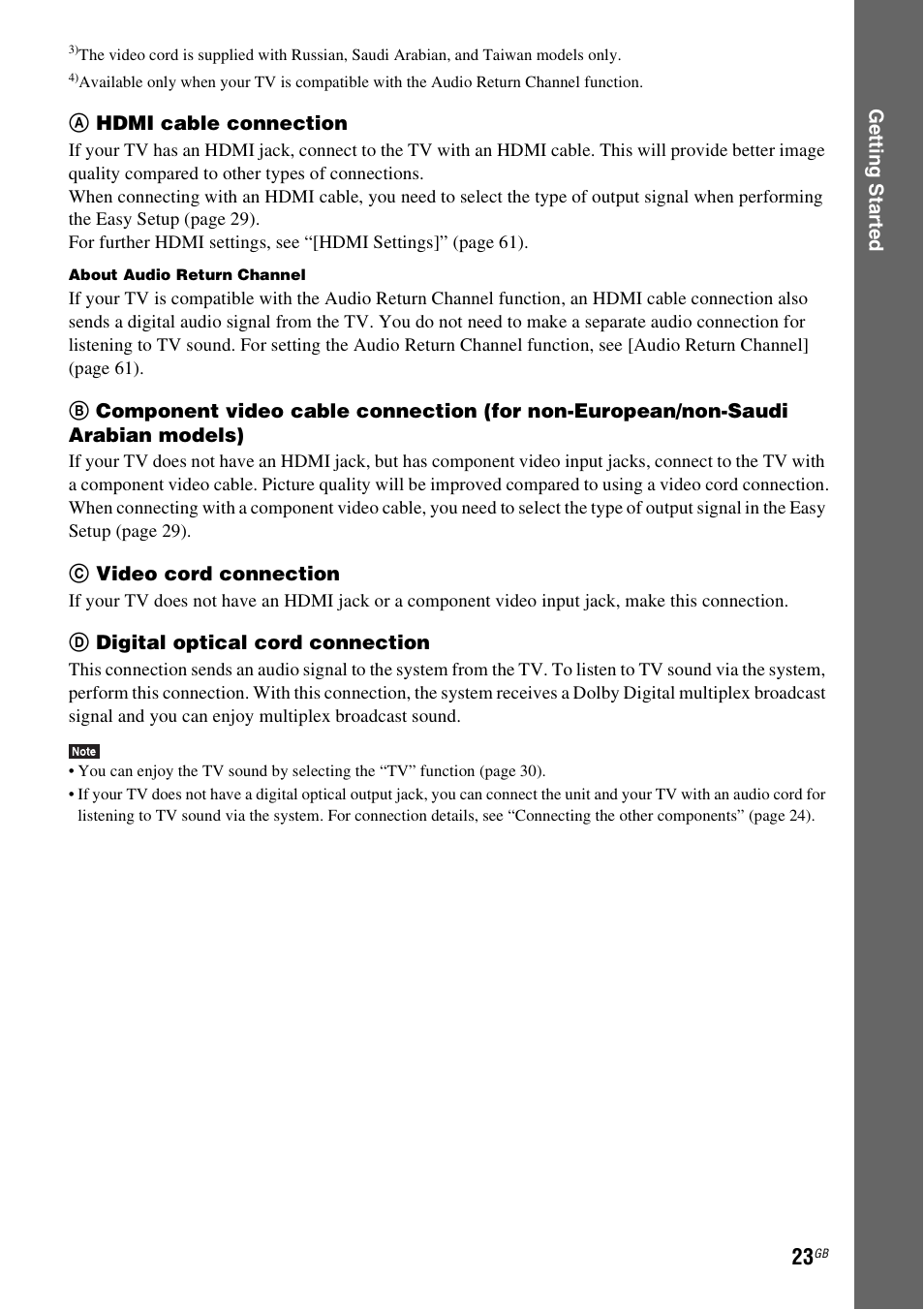 Sony BDV-E380 User Manual | Page 23 / 80