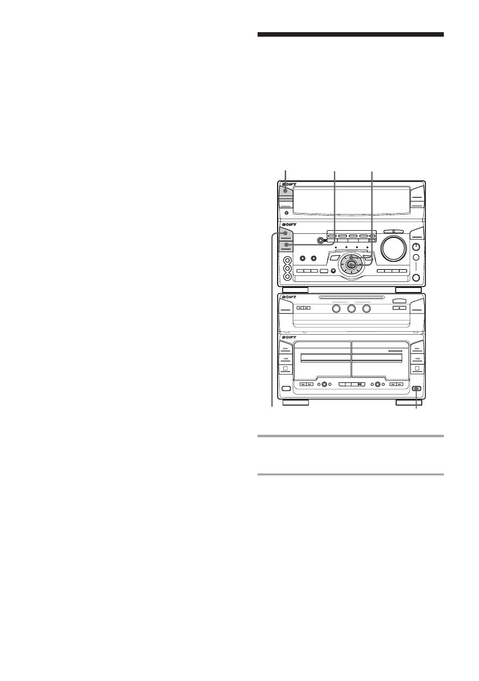 Timer-recording radio programs | Sony MHC-W550 User Manual | Page 34 / 44