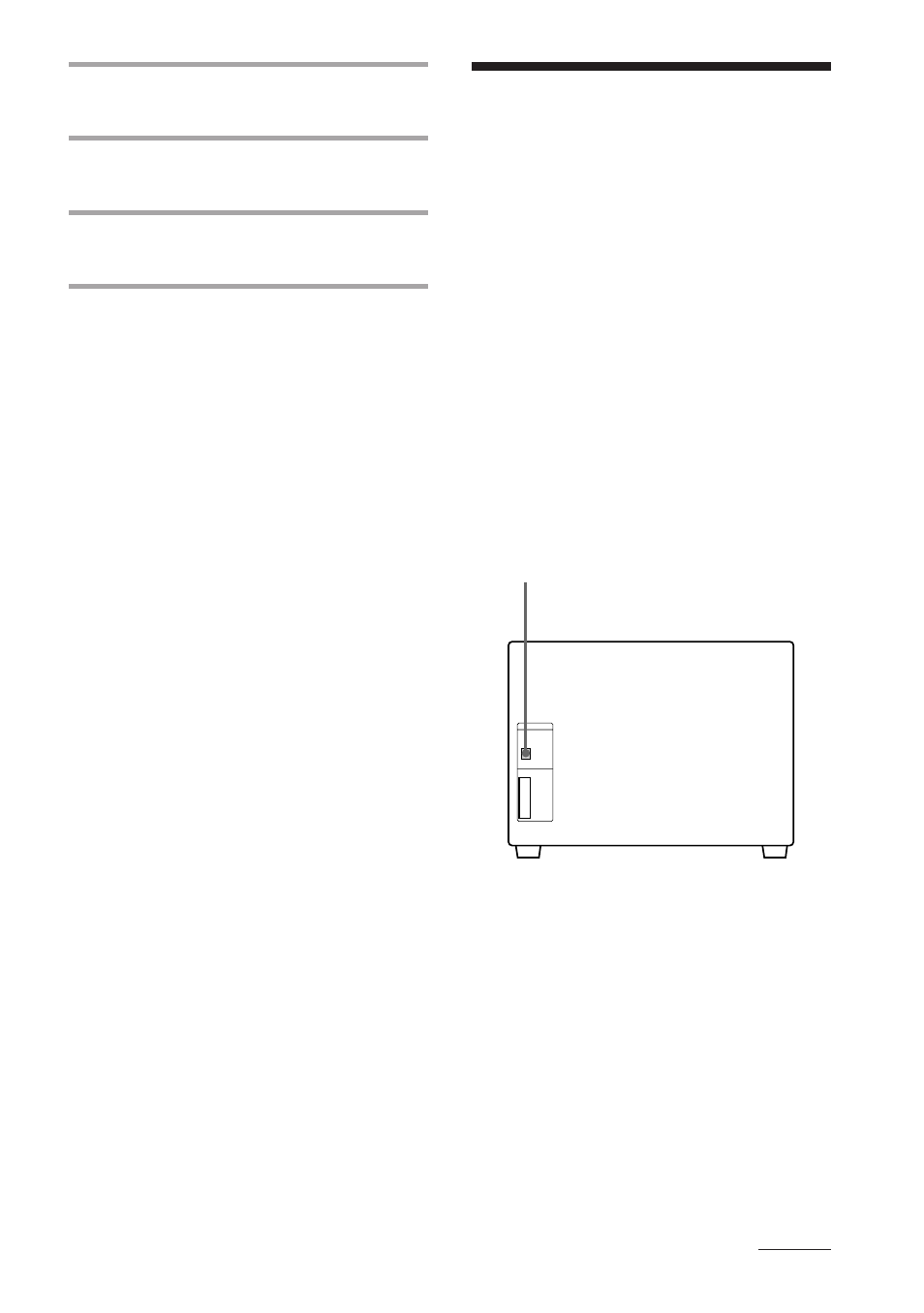 Connecting optional av components, Connecting audio components | Sony MHC-W550 User Manual | Page 7 / 44