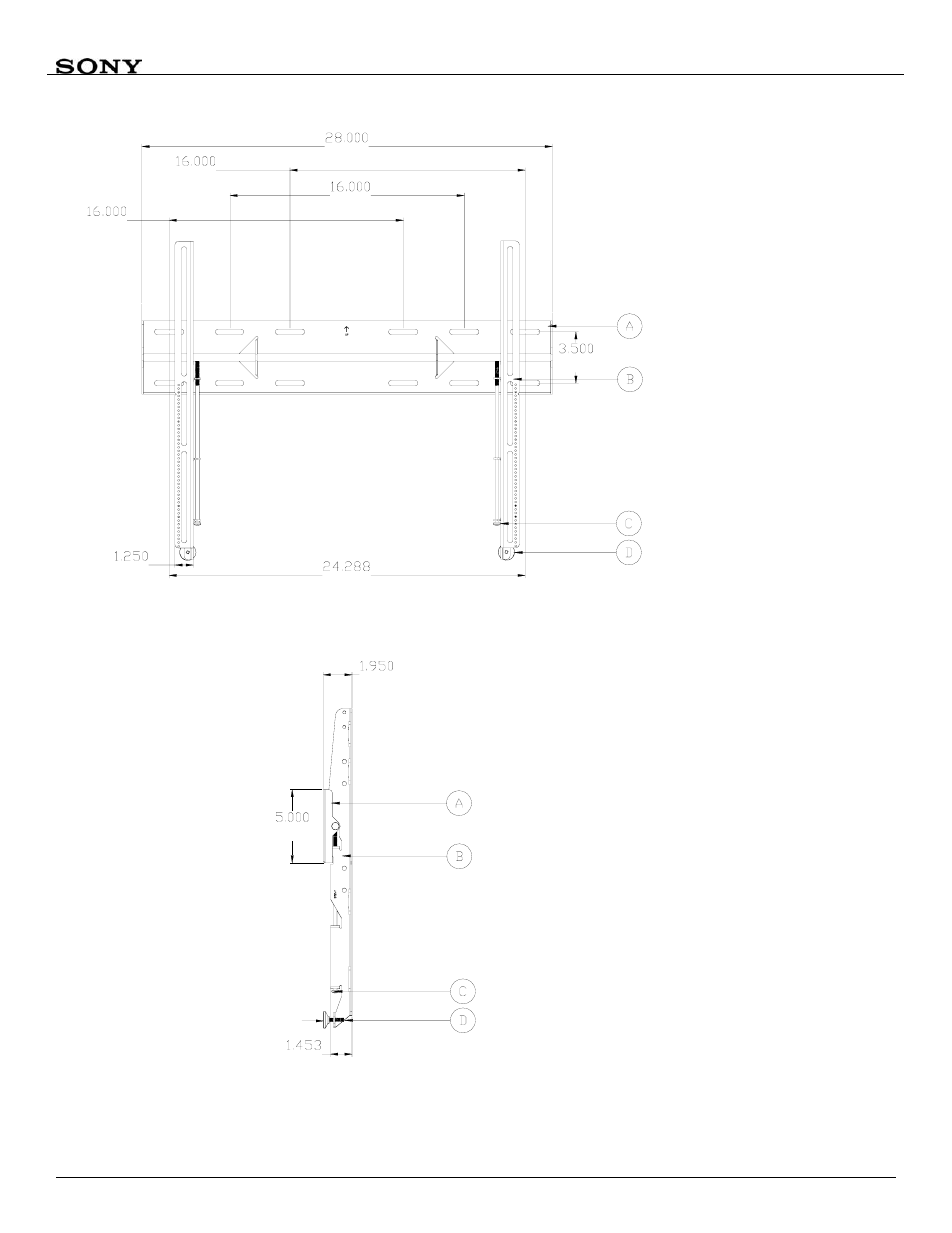 Technical specifications | Sony SFM1 User Manual | Page 15 / 16