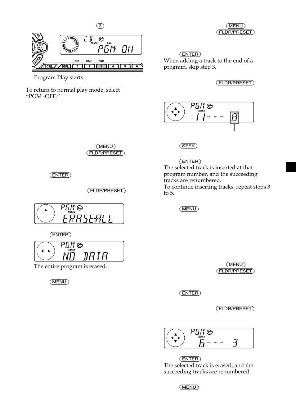 Sony CDX-MP450X User Manual | Page 13 / 84
