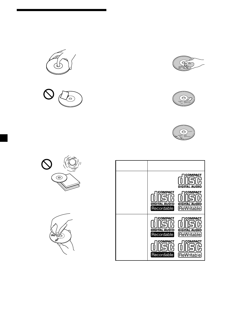 Remarques sur les disques | Sony CDX-MP450X User Manual | Page 32 / 84