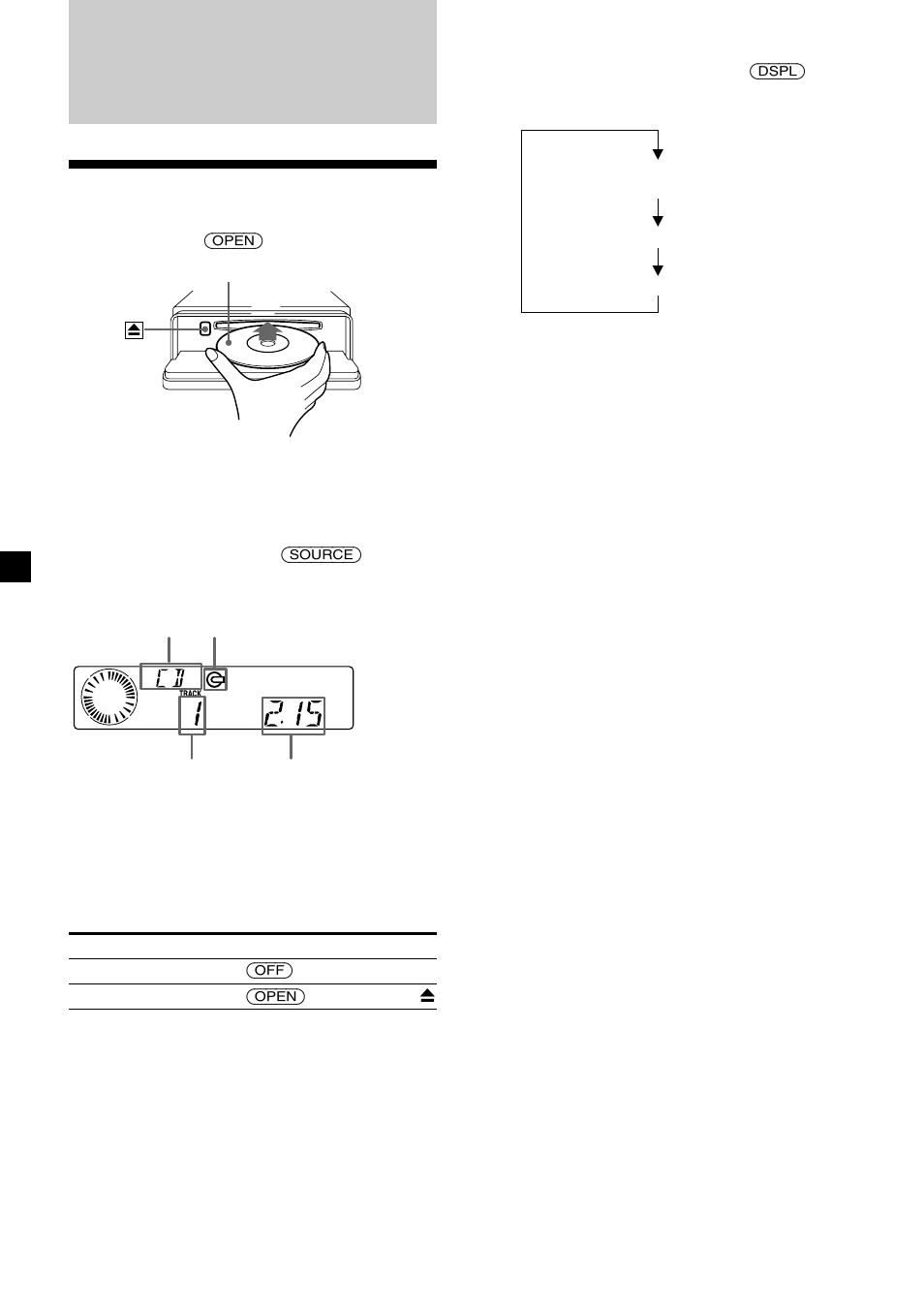 Ecouter un cd | Sony CDX-MP450X User Manual | Page 38 / 84