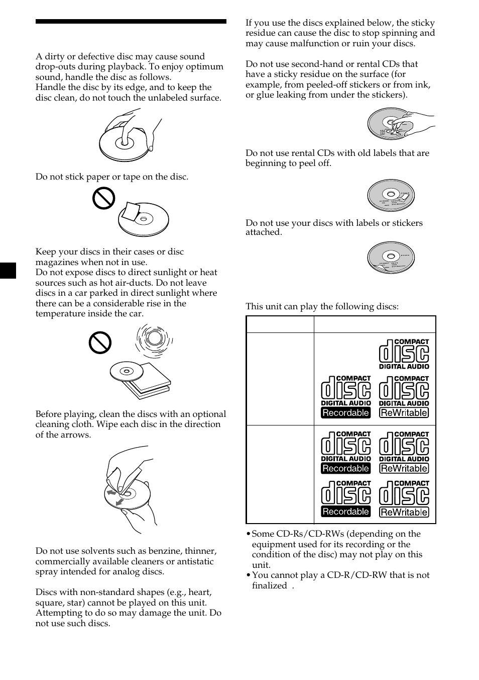 Sony CDX-MP450X User Manual | Page 4 / 84