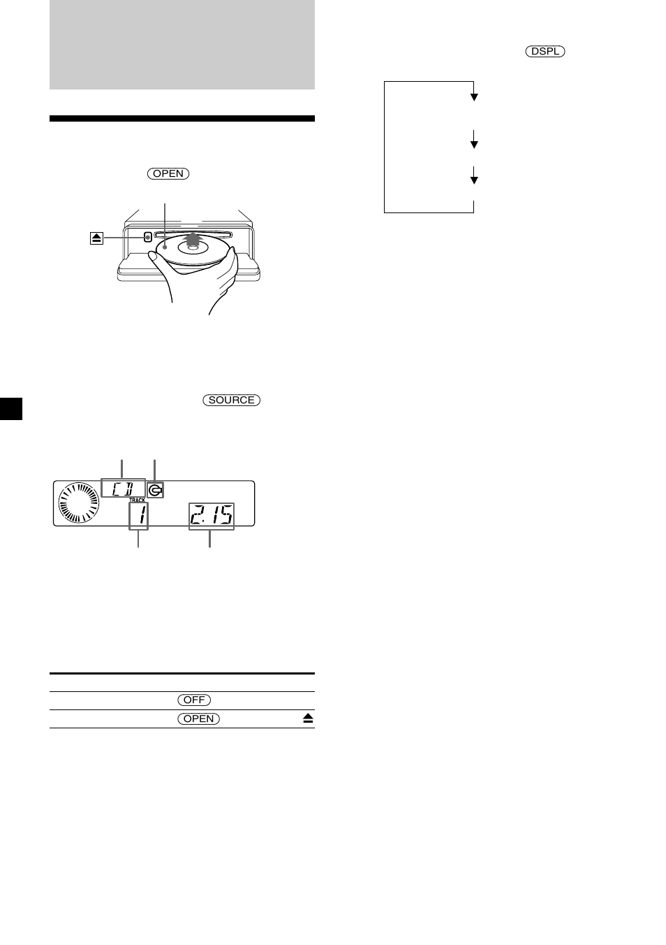Fichiers mp3, Ecoute d’un fichier mp3 | Sony CDX-MP450X User Manual | Page 42 / 84